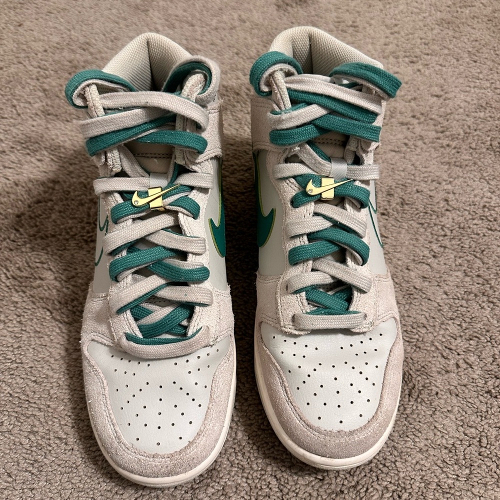 Nike dunk high first use sail